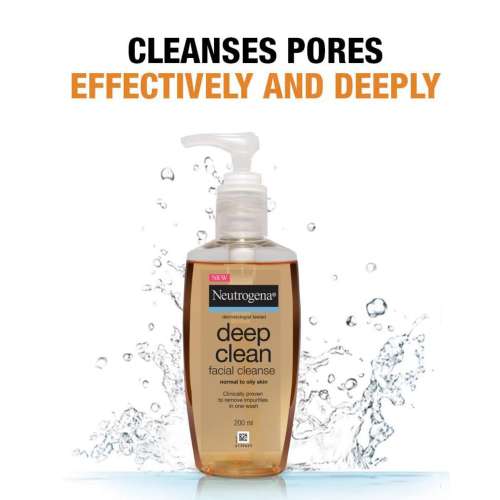 Neutrogena: Deep Clean Facial Cleanser 200ml