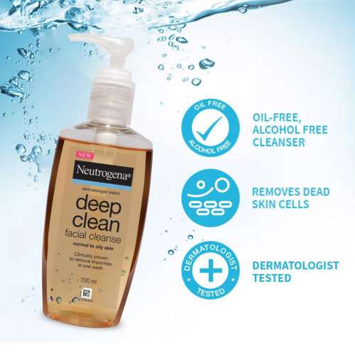 Neutrogena: Deep Clean Facial Cleanser 200ml