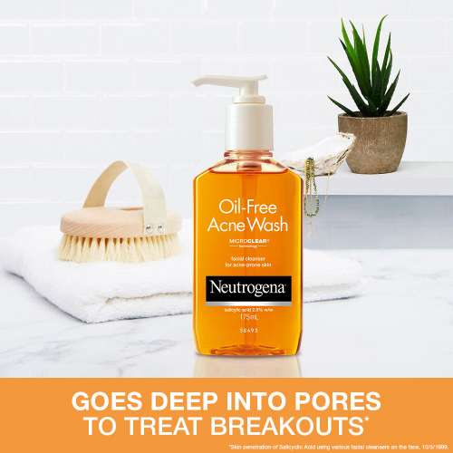 Neutrogena: Oil-Free Acne Wash 175ml
