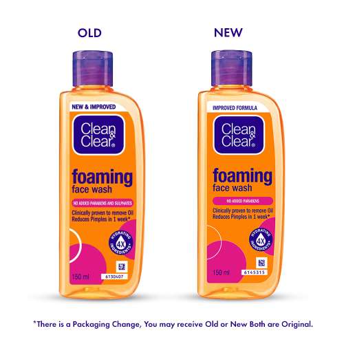 Clean & Clear: Foaming Facial Wash 150ml