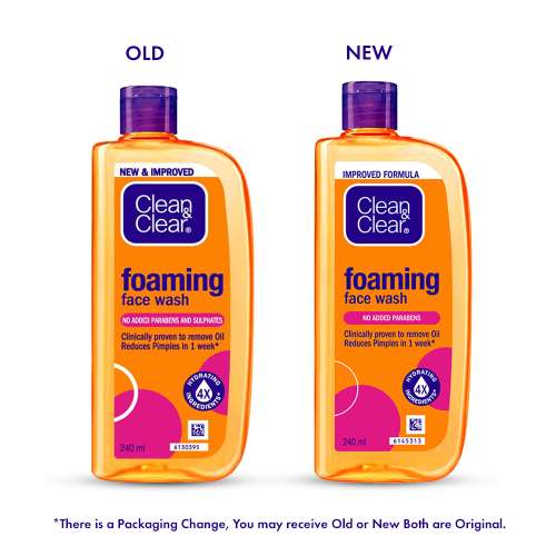 Clean & Clear: Foaming Facial Wash 240ml