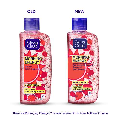 Clean & Clear: Morning Energy Berry Blast Face Wash 150ml