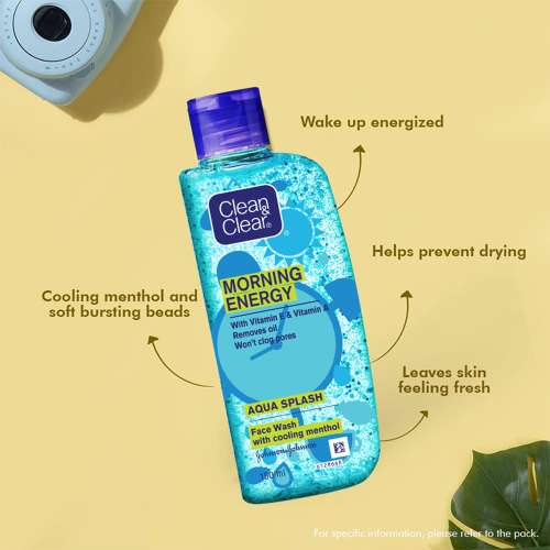 Clean & Clear: Morning Energy Aqua Splash Face Wash 150ml