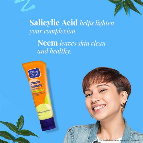 Clean & Clear: Pimple Clearing Face Wash 80gm