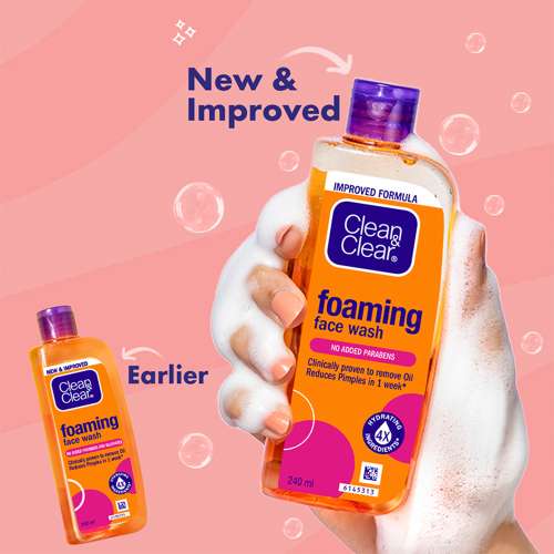 Clean & Clear: Foaming Facial Wash 240ml