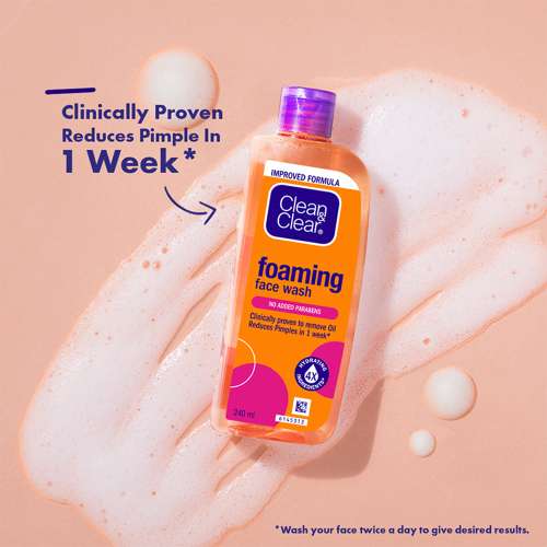 Clean & Clear: Foaming Facial Wash 240ml