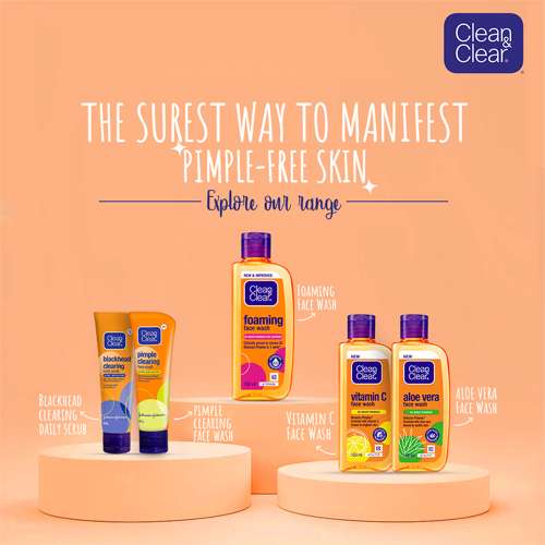 Clean & Clear: Vitamin C Face Wash 150ml