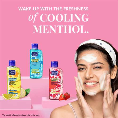 Clean & Clear: Morning Energy Aqua Splash Face Wash 100ml