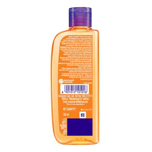 Clean & Clear: Vitamin C Face Wash 150ml