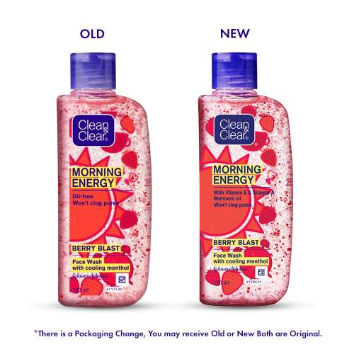 Clean & Clear: Morning Energy Berry Blast Face Wash 100ml