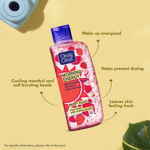 Clean & Clear: Morning Energy Berry Blast Face Wash 100ml