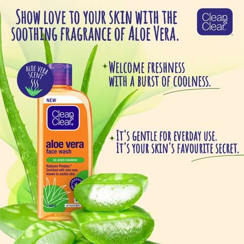 Clean & Clear: Aloe Vera Face Wash 150ml