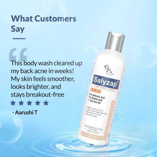 Fixderma: Salyzap Acne Body Wash -  200ml