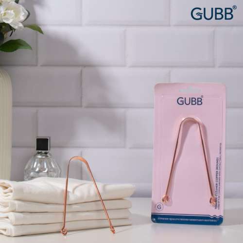 GUBB: Copper Tongue Cleaner Pack Of 2