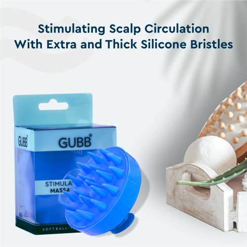 GUBB: Stimulating Scalp Massager Brush