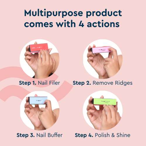 GUBB: Block 4 Way Nail Buffer