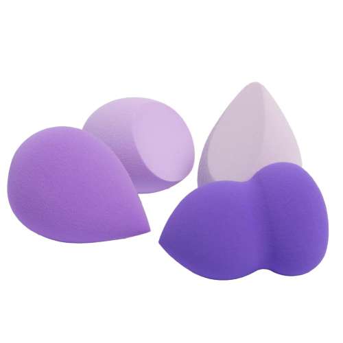GUBB: Beauty Blender Assorted Pack 4 Pcs (Purple)
