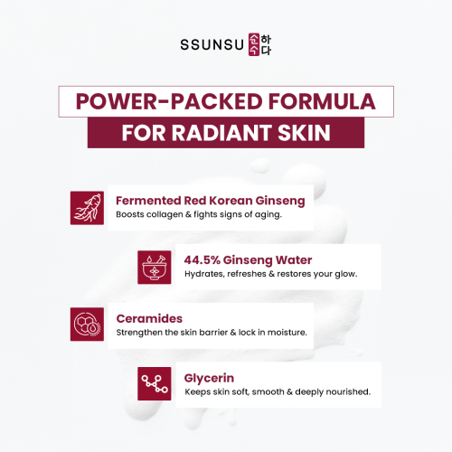 SSUNSU: Cera.Ginseng Cloud Cleanser