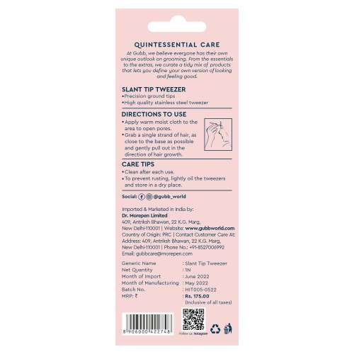GUBB: Tweezer Slant Tip