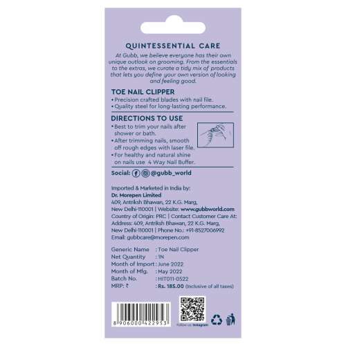 GUBB: Toe Nail Clipper
