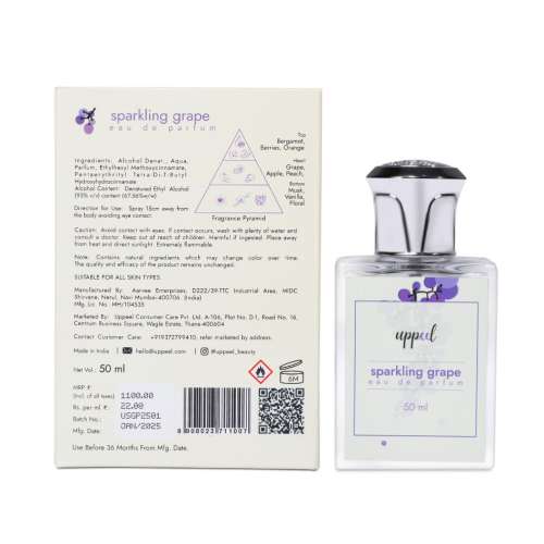 Uppeel: Sparkling Grape Eau De Parfum