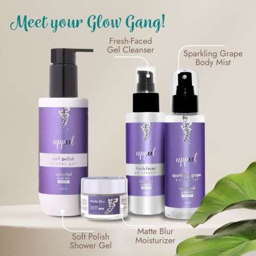 Uppeel: Grape Skin Soft Polish Shower Gel