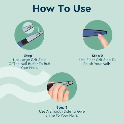 GUBB: 4 Way Nail Buffer