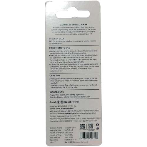 GUBB: Eye Lash Glue