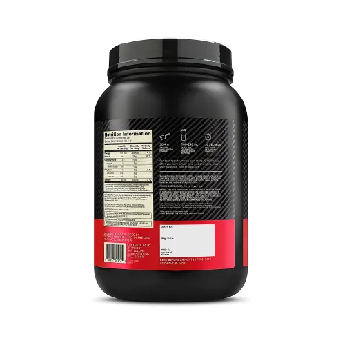 Optimum Nutrition: Gold Standard 100% Whey Protein Powder - 2lbs - Double Rich Chocolate
