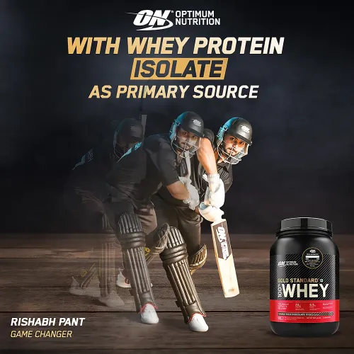 Optimum Nutrition: Gold Standard 100% Whey Protein Powder - 2lbs - Double Rich Chocolate