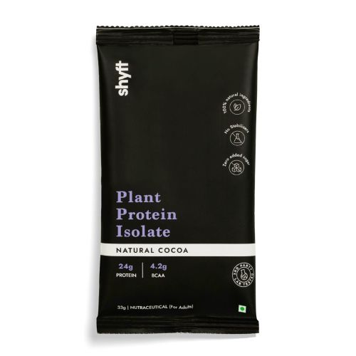 shyft: Plant Protein Isolate - Natural Cocoa - 33 gms