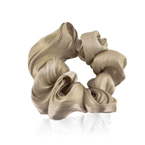 GUBB: Satin Scrunchie Brown