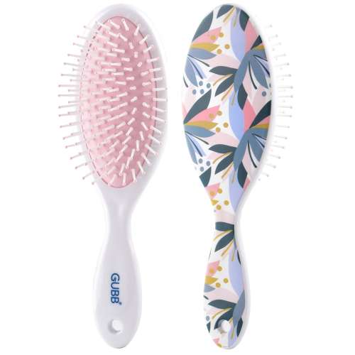 GUBB: Oval Hair Brush - Tropical Bloom