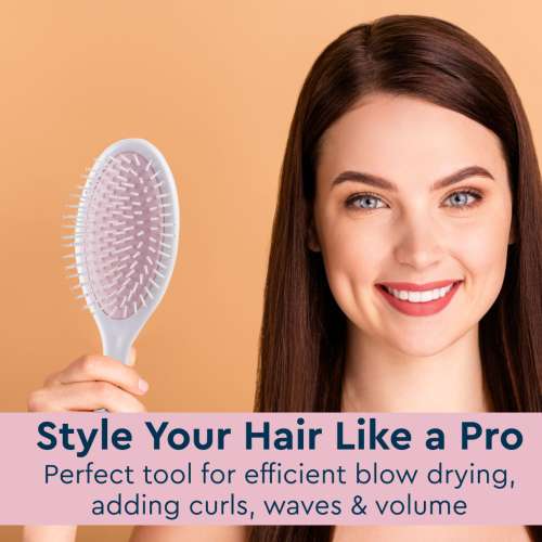 GUBB: Oval Hair Brush - Tropical Bloom