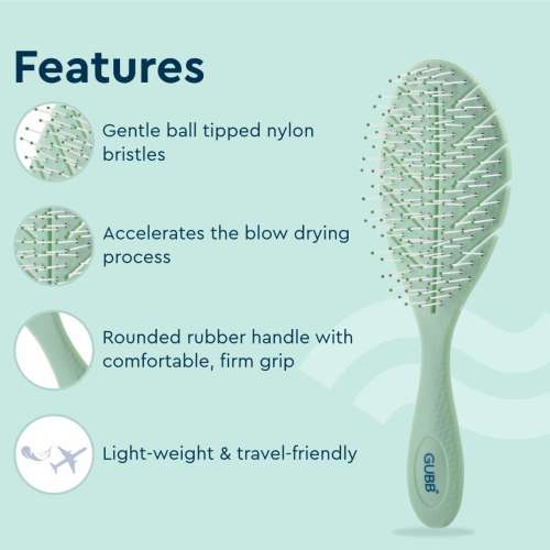 GUBB: French Hues Vent Leaf Hair Brush