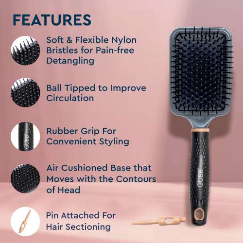 GUBB: Paddle Hair Brush (Elite Range)