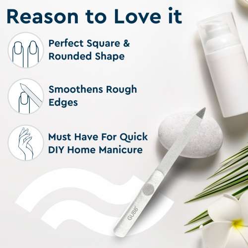 GUBB: Metal Nail Filer Luxe