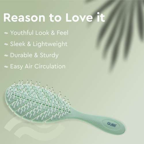 GUBB: French Hues Vent Leaf Hair Brush