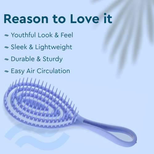 GUBB: French Hues Vent Oval Hair Brush