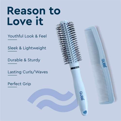 GUBB: Hair Comb & Hair Brush Grooming Combo