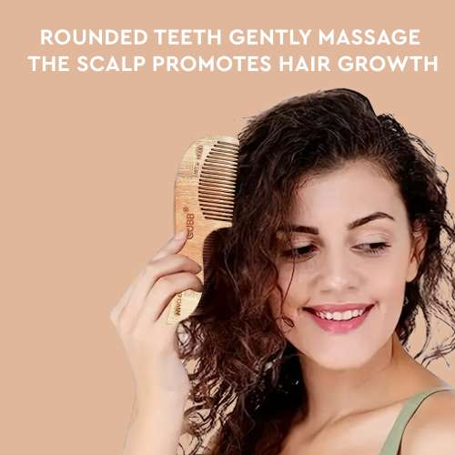 GUBB: Neem Comb With Small Handle