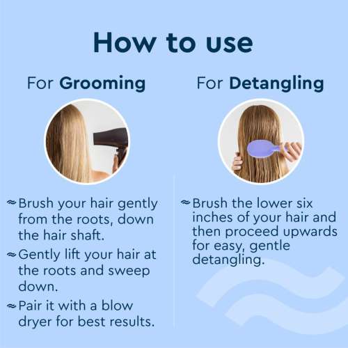 GUBB: French Hues Oval Hair Brush