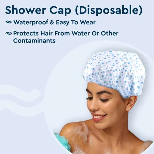GUBB: SHOWER CAPS 4S (DISPOSABLE)