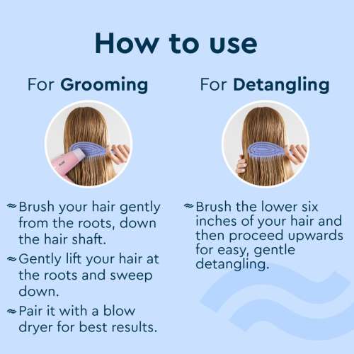 GUBB: French Hues Vent Oval Hair Brush