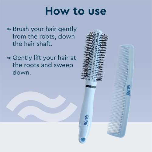 GUBB: Hair Comb & Hair Brush Grooming Combo