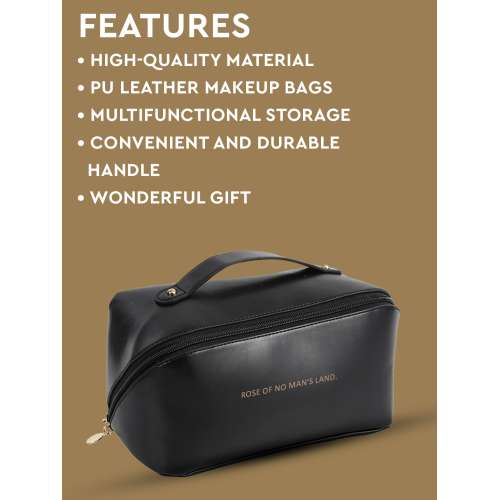 GUBB: Multifunctional Travel Makeup Bag - Black