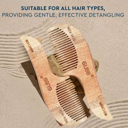 GUBB: Neem Comb With Small Handle