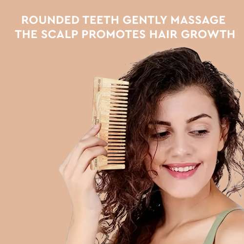 GUBB: Wide Teeth Neem Comb