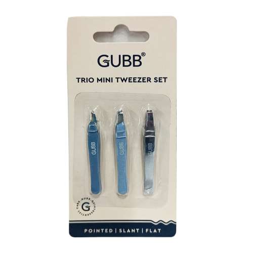 GUBB: Trio Tweezer Set