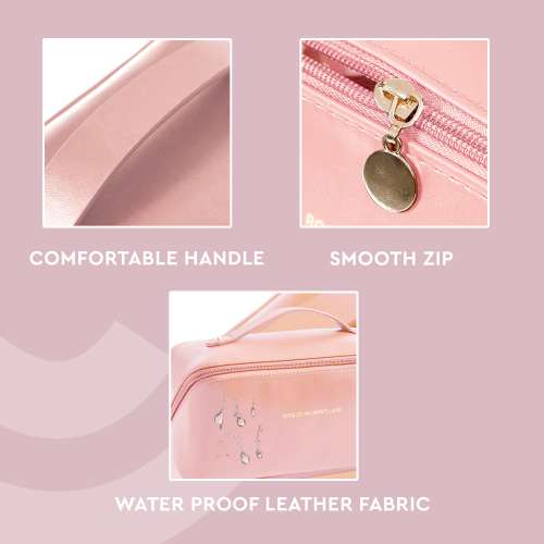 GUBB: Multifunctional Makeup Travel Bag - Pink